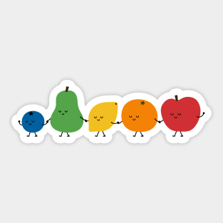 Fruit Parade Sticker